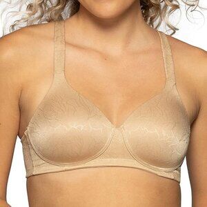 Vanity Fair Bra Beige Jacquard 42B NWT